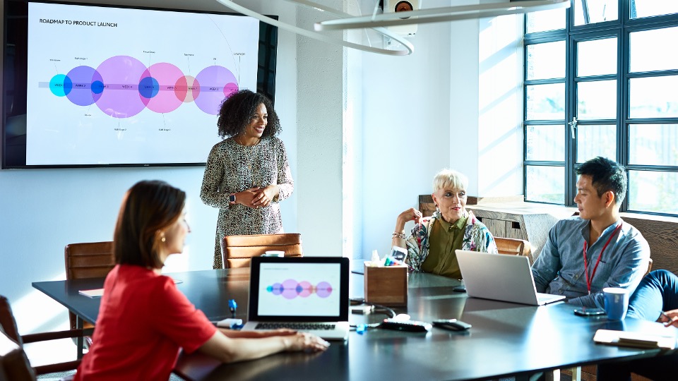Payment Intelligence professionals in strategic planning meeting